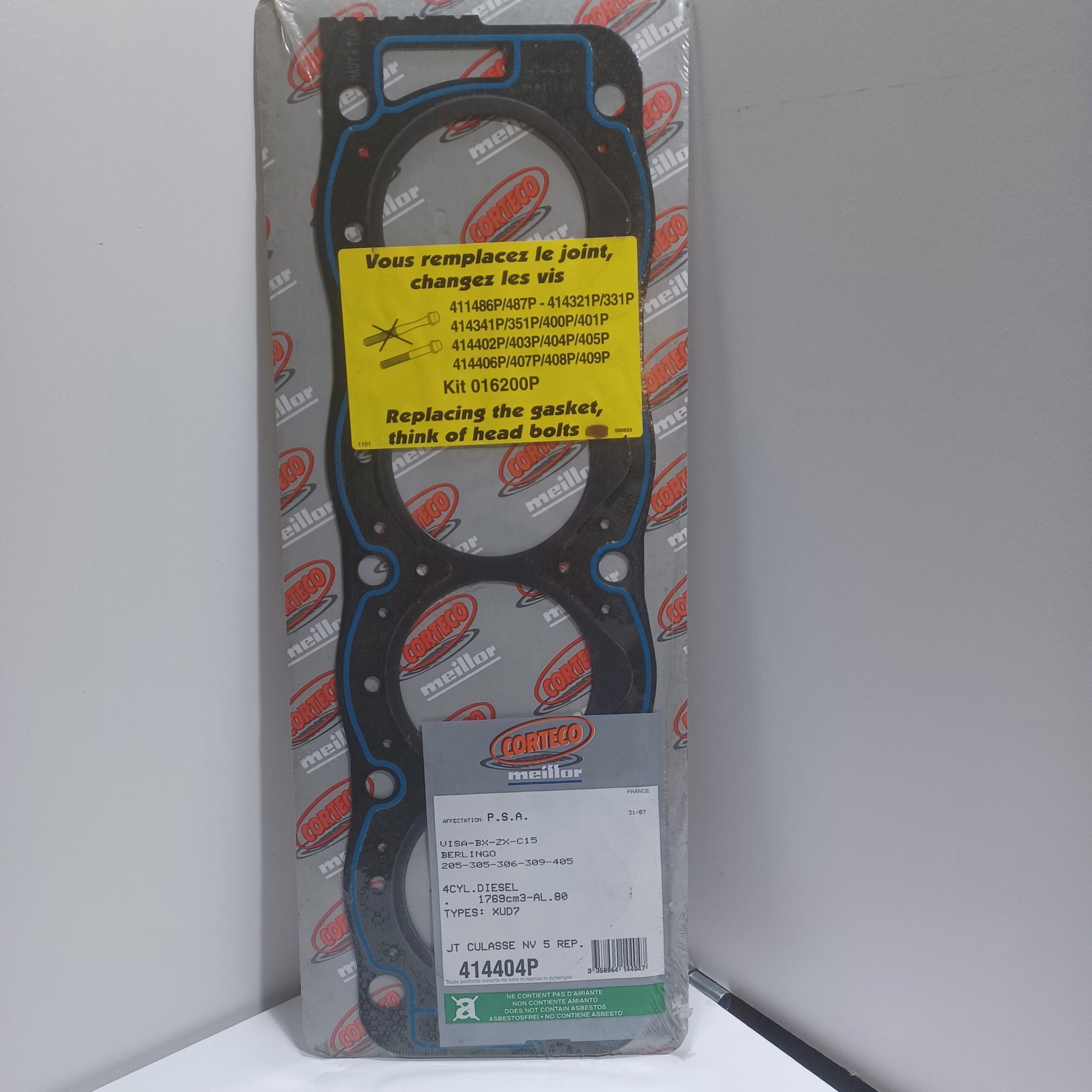 Joint de culasse Citroen BX C15 1.8D Peugeot Partner I 309 306 1.8 D Arrivages Auto Pieces