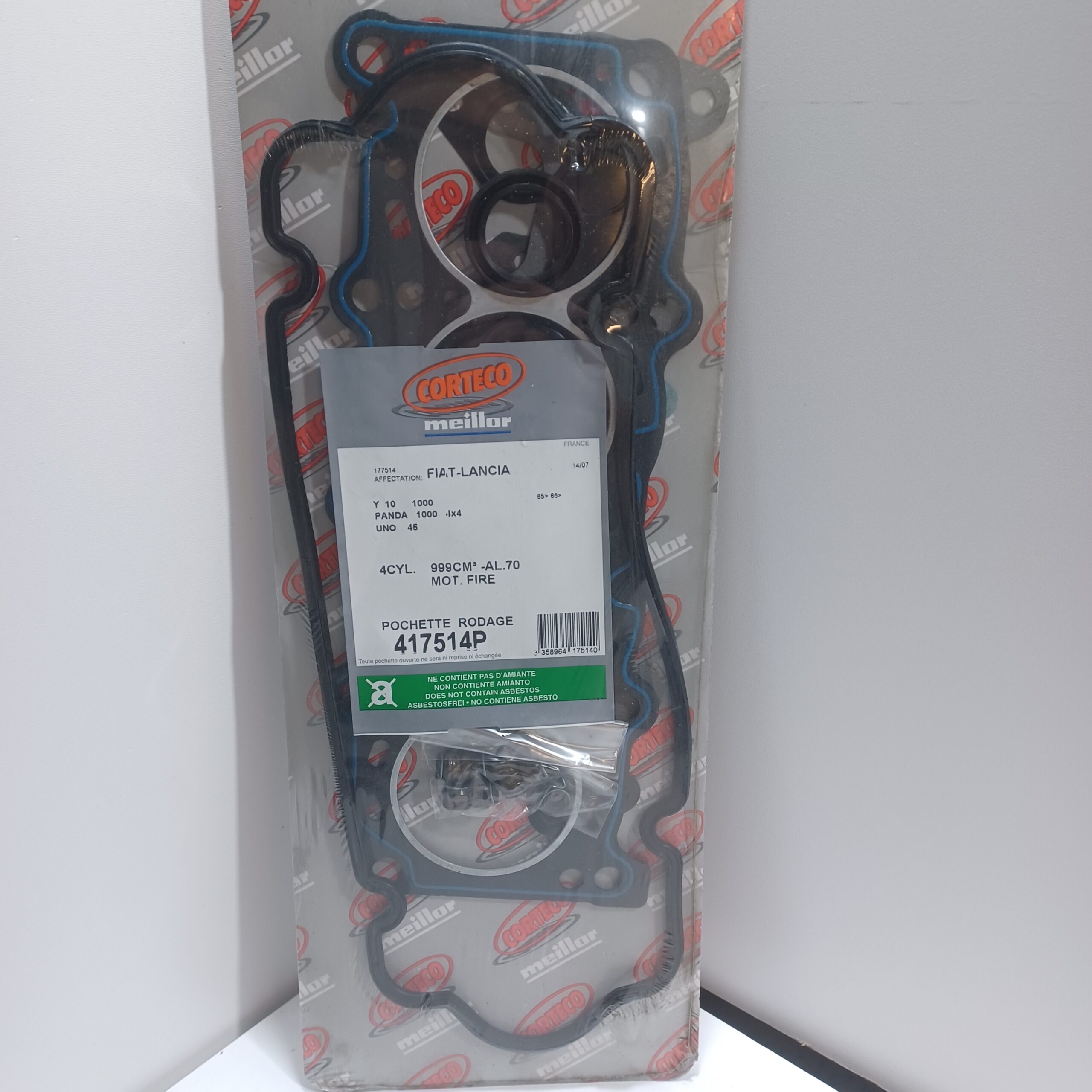 Pochette joints haut moteur Fiat Panda 1000 1100 Uno 1.0 Punto 1.1 Arrivages Auto Pieces