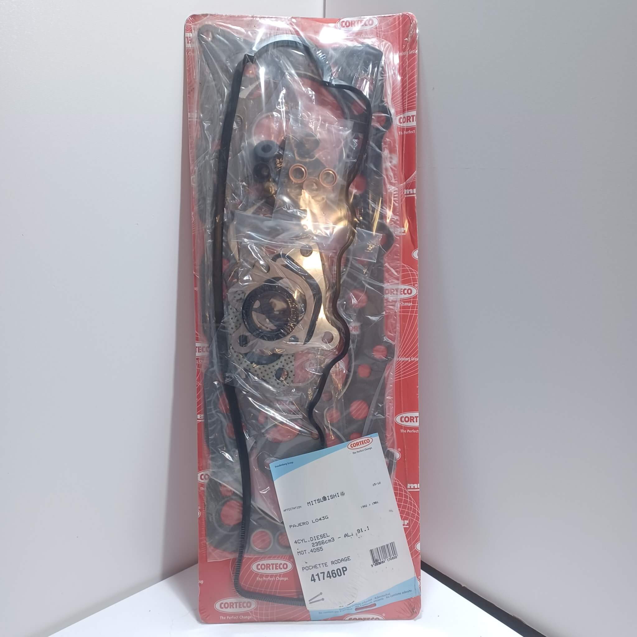 Pochette joints haut moteur Mitsubishi Pajero I Canvas 2.3TD 82-86 Arrivages Auto Pieces