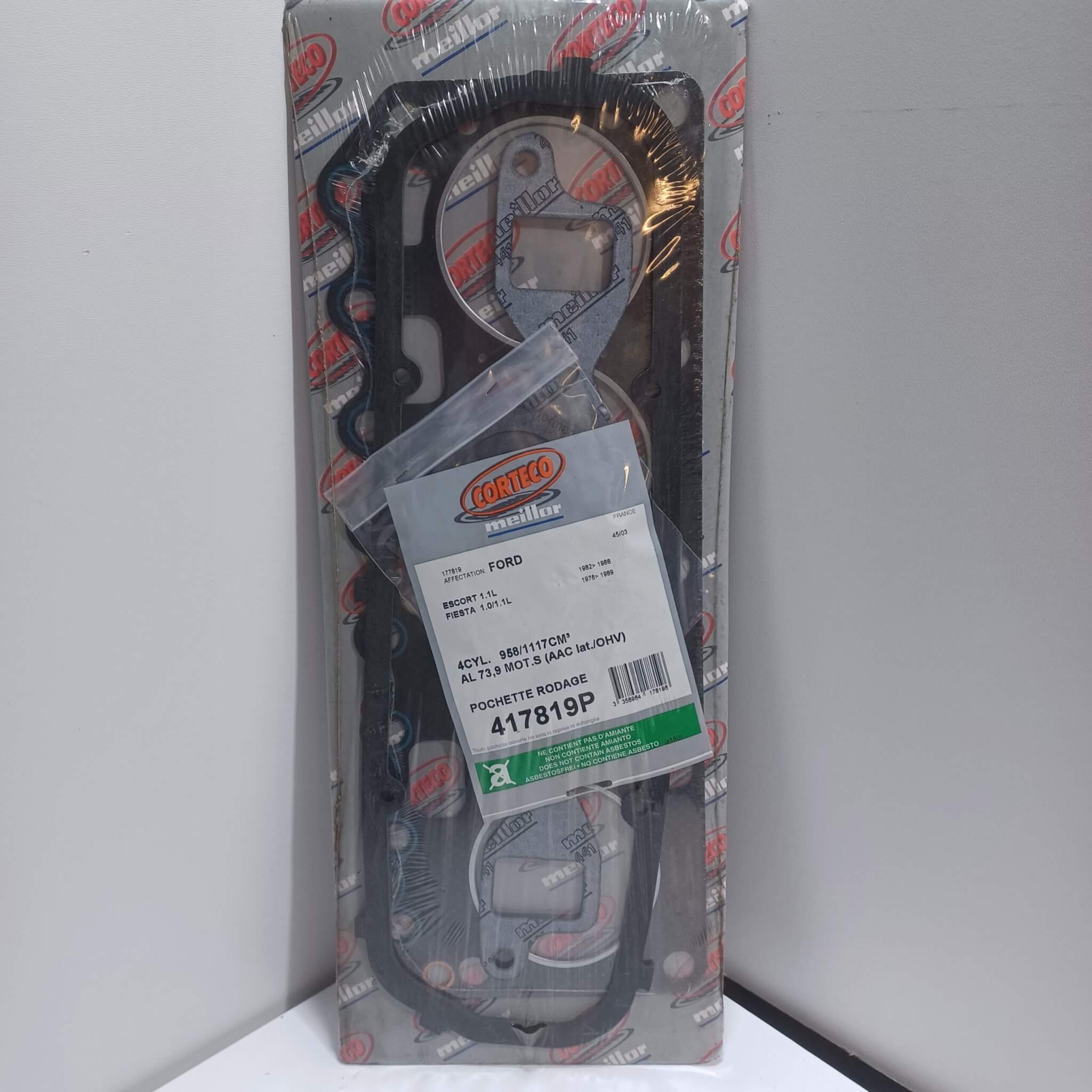 Pochette joint haut moteur Ford Fiesta I 0.9 1.1 II 1.0 1.1 Escort III 1.1 IV 1.1 1.3 Arrivages Auto Pieces