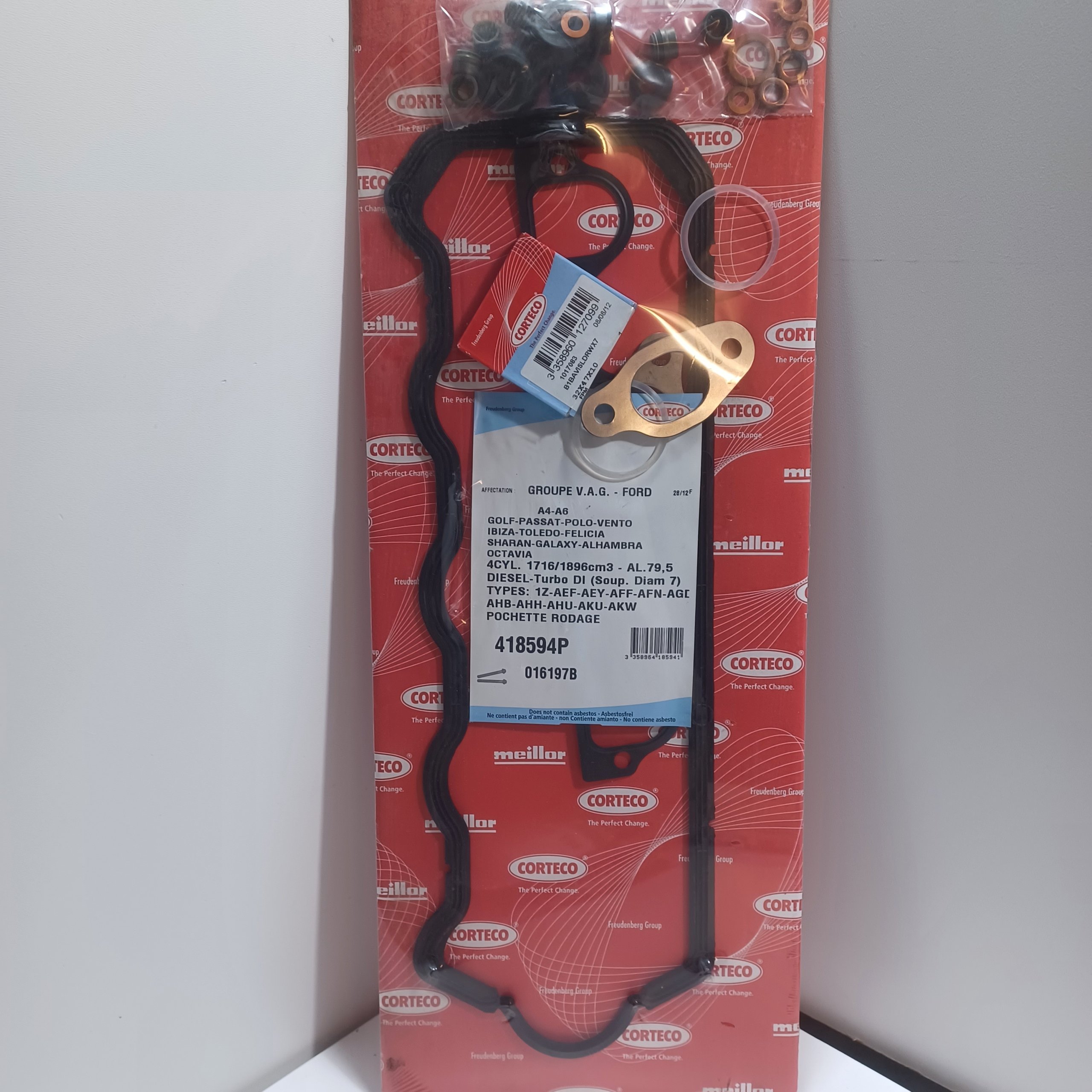 Pochette joints haut moteur VW Passat B3/B4 Golf III Polo III 1.9D TD Arrivages Auto Pieces