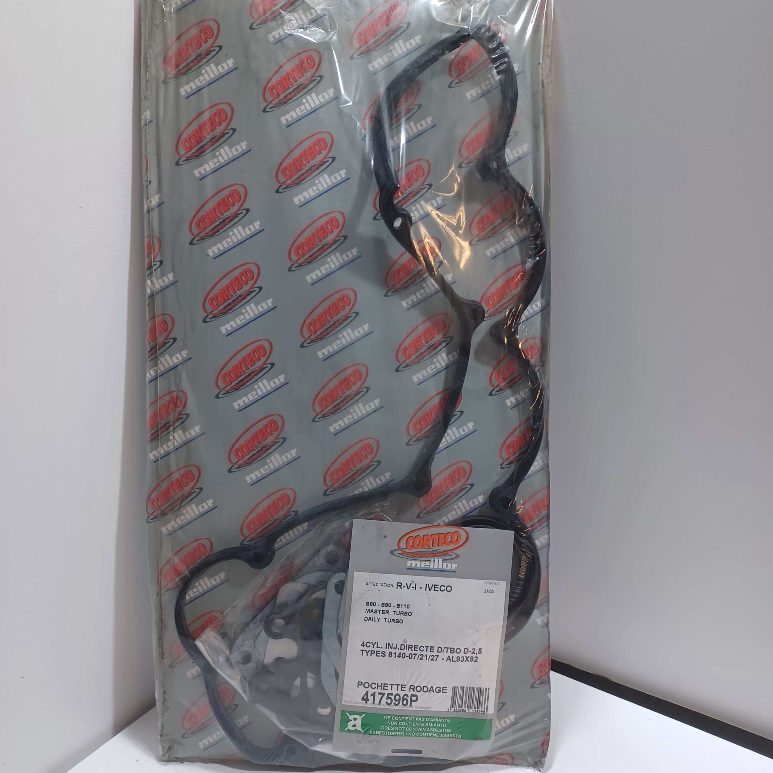 Pochette joints haut moteur Renault R18 R20 R21 R25 Espace I Trafic I 2.0 2.2 Arrivages Auto Pieces
