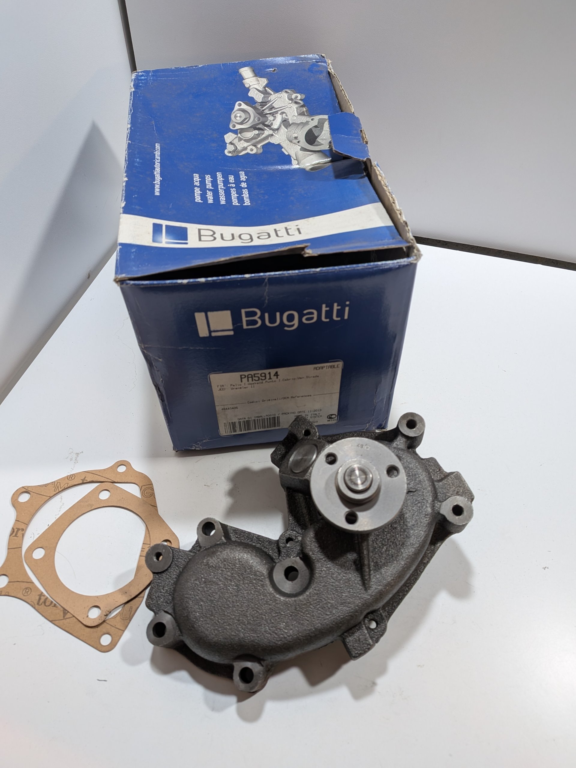 Pompe à eau Fiat Punto I 1.7TD Palio 1.7TD Strada 1.7TD Siena 1.7TD Arrivages Auto Pieces