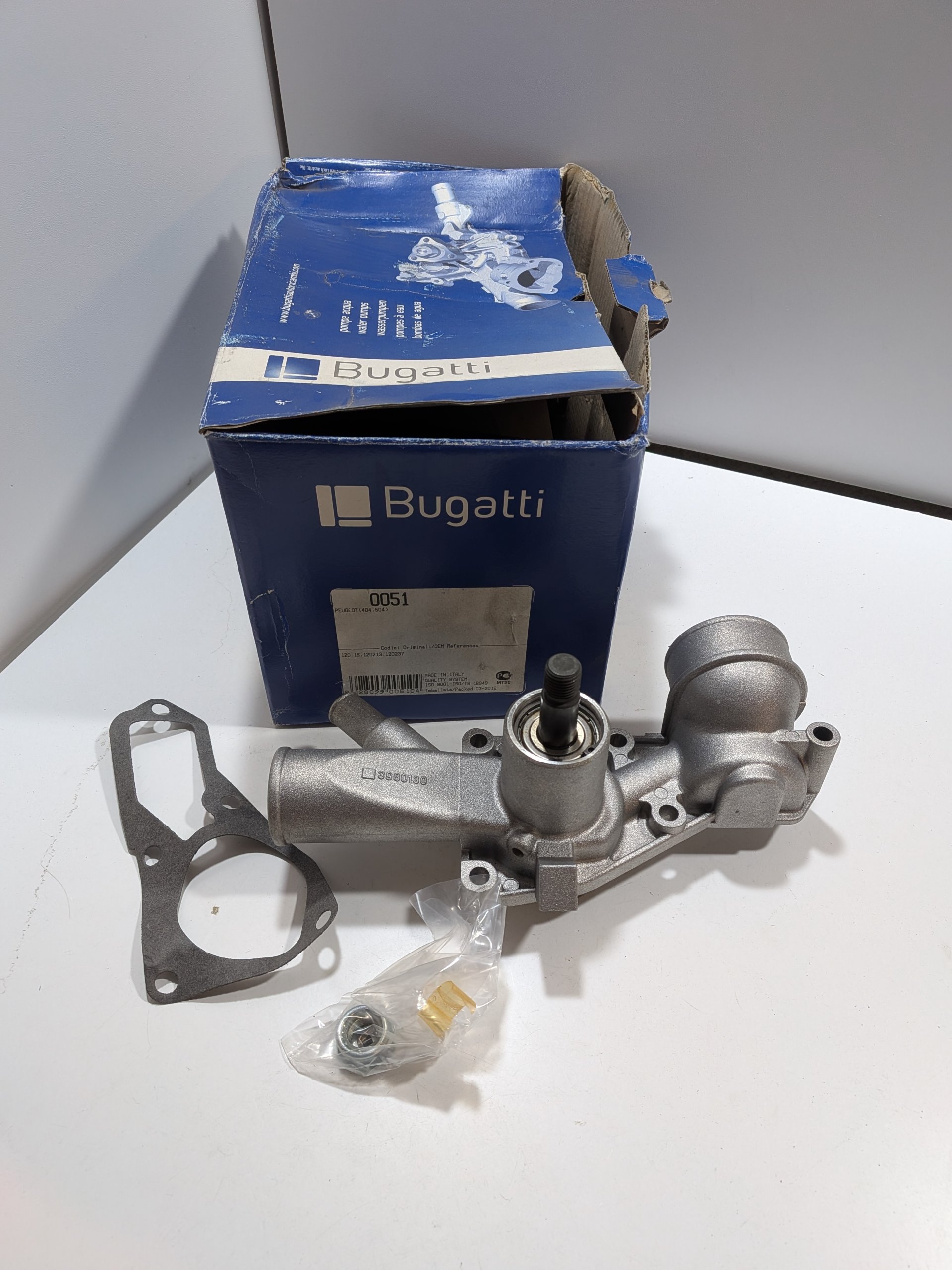 Pompe à eau Peugeot 404 1.6 Neuf Arrivages Auto Pieces