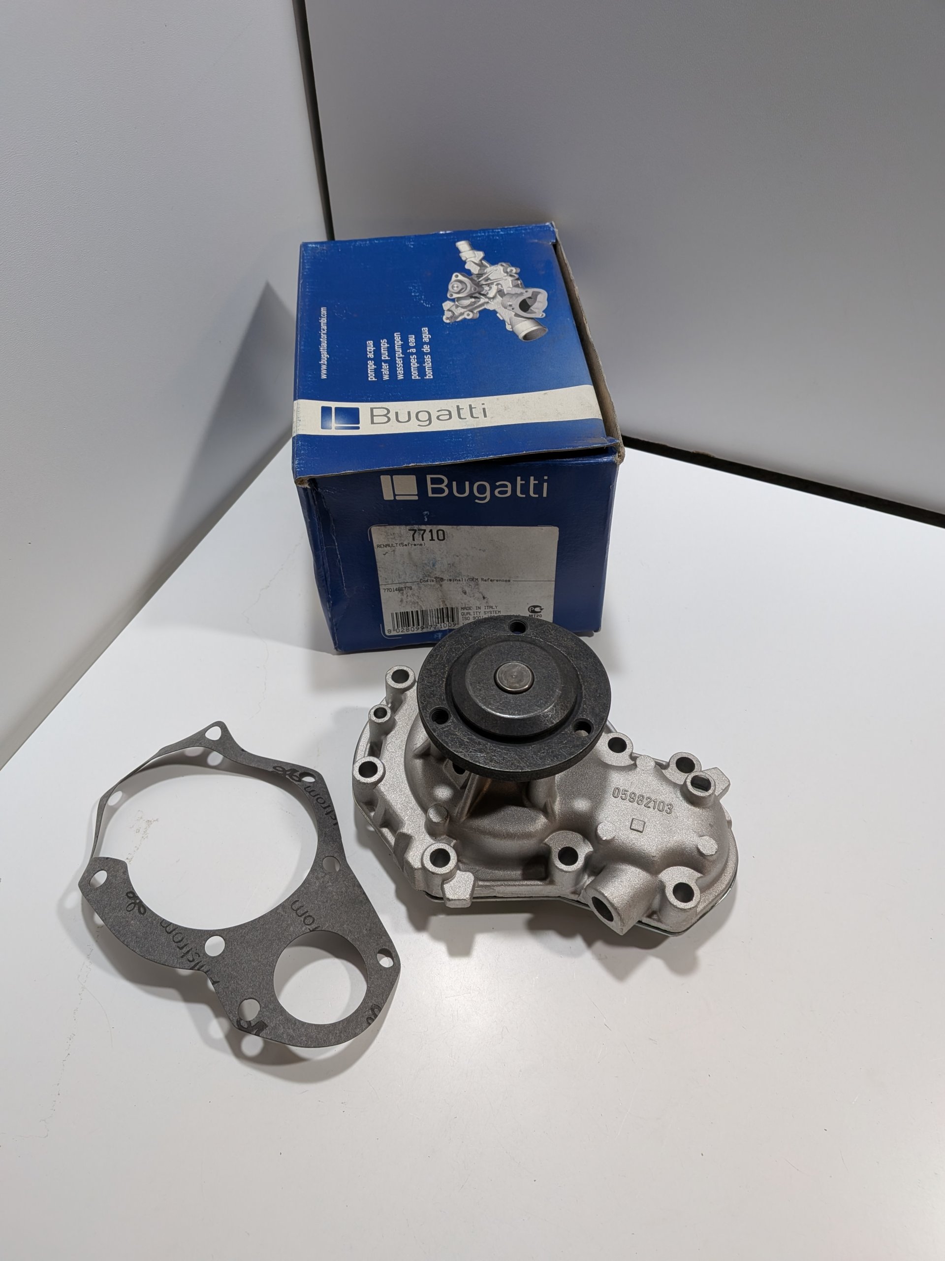 Pompe à eau Renault Safrane I 2.5DT Fiat Croma 2500TD Lancia Thema 2500 TD Arrivages Auto Pieces