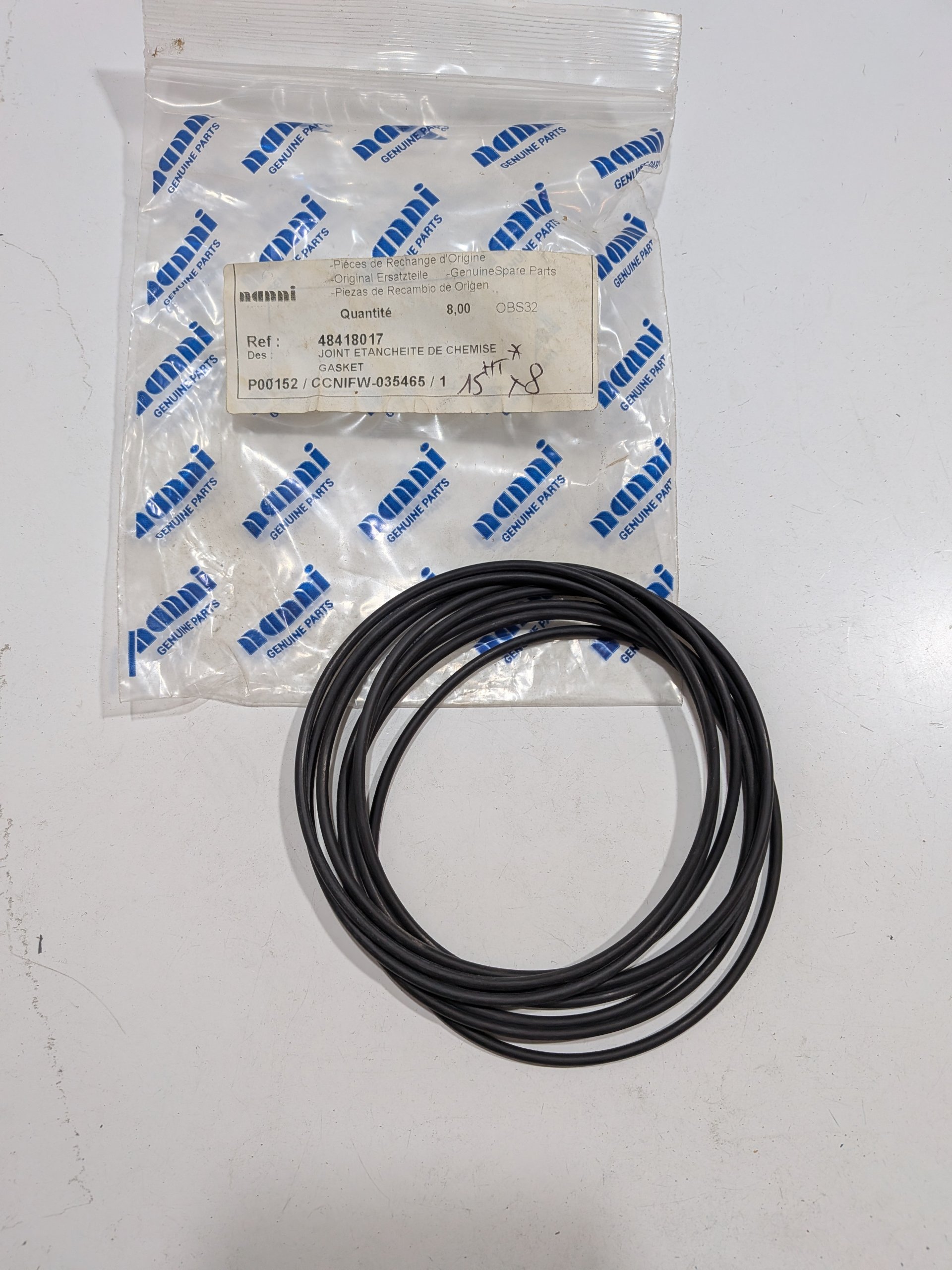 joint Spy Nanni diesel 48418121 Arrivages Auto Pieces