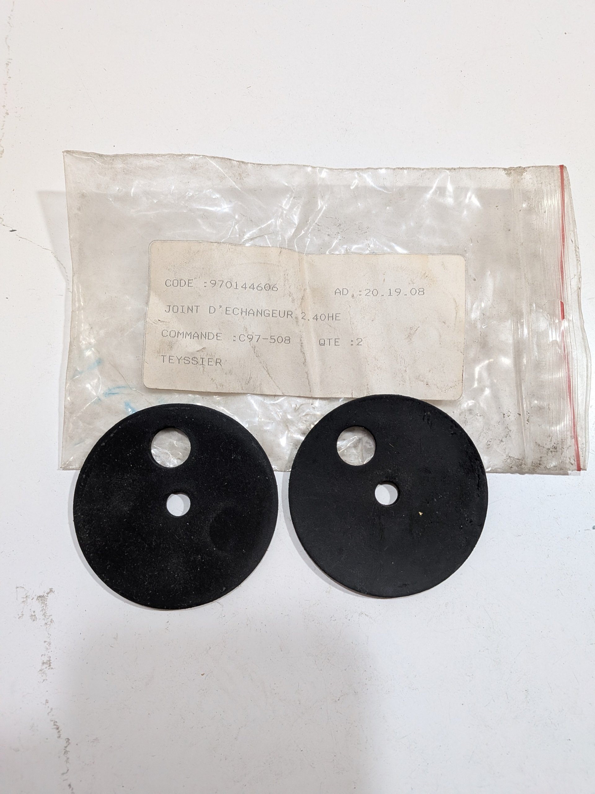 x2 joints couvercle d&rsquo;échangeur 2.40HE Arrivages Auto Pieces