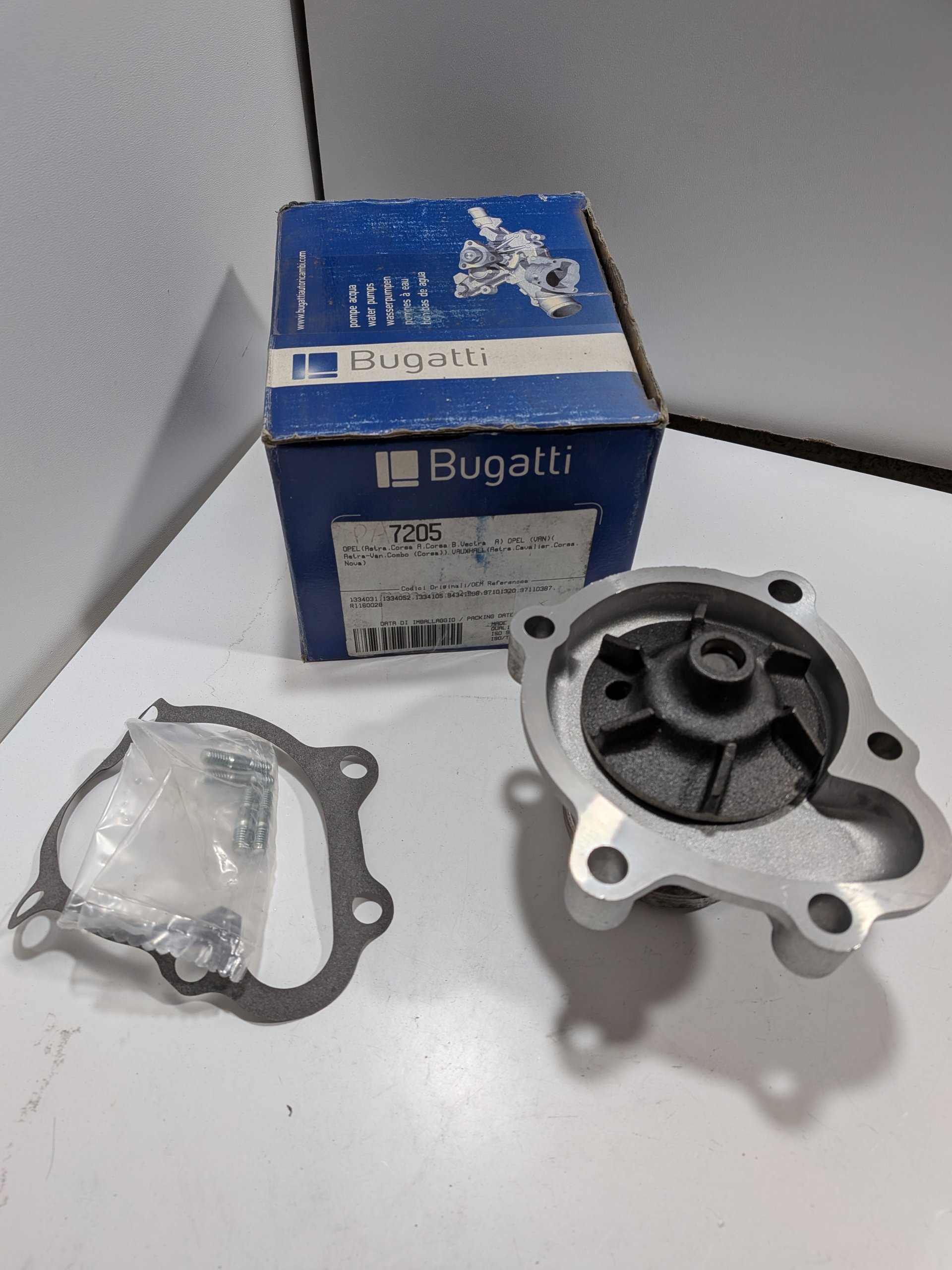 Pompe à eau Opel Corsa A 1.5 D TD Corsa B 1.7 D Vectra A 1.7 TD Astra F 1.7 TD TDS Arrivages Auto Pieces