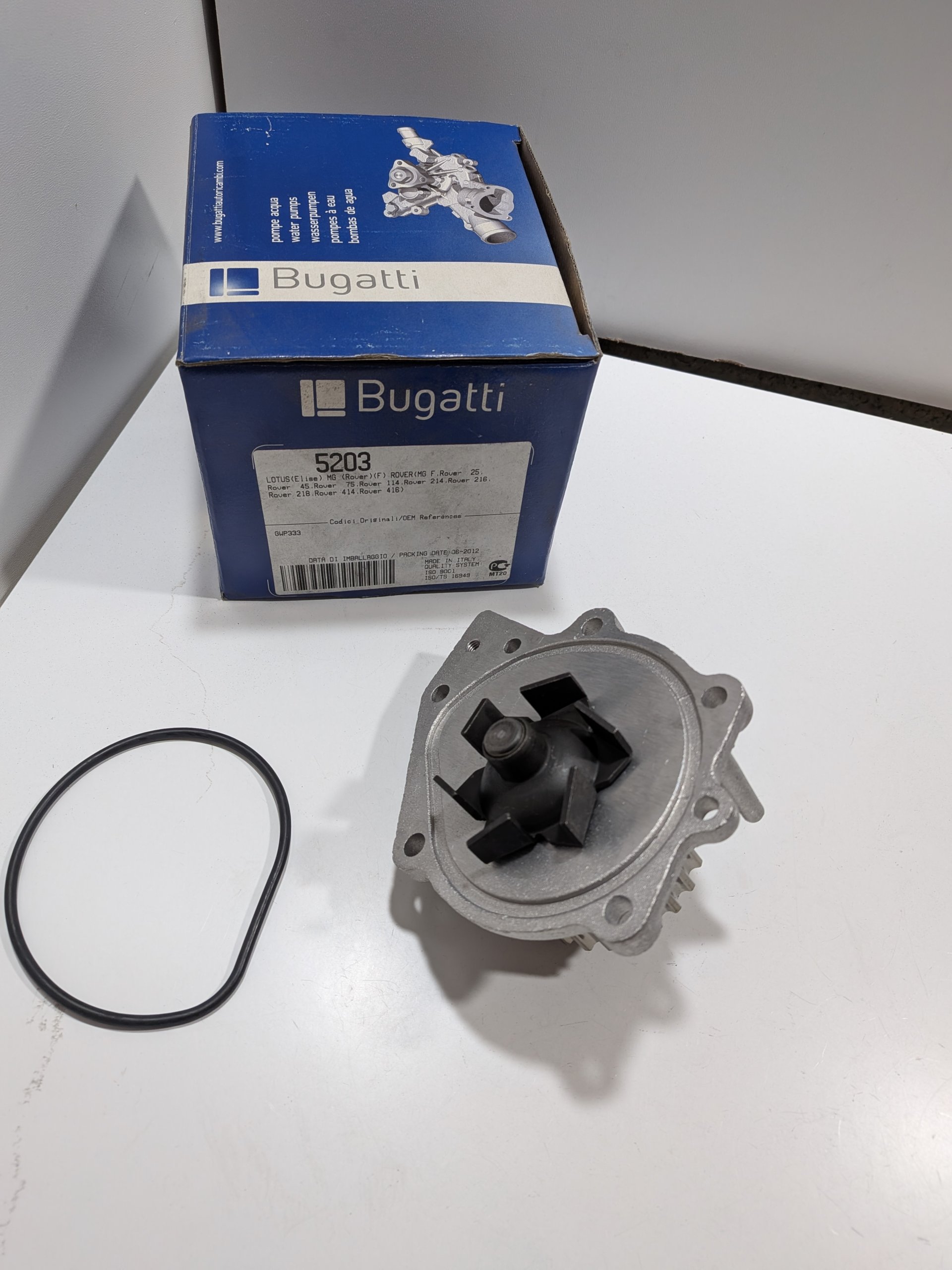 Pompe à eau Rover 200 II 400 II 25 I 45 I 1.4 1.6 1.8 Rover 75 1.8 MG ZR ZS Arrivages Auto Pieces