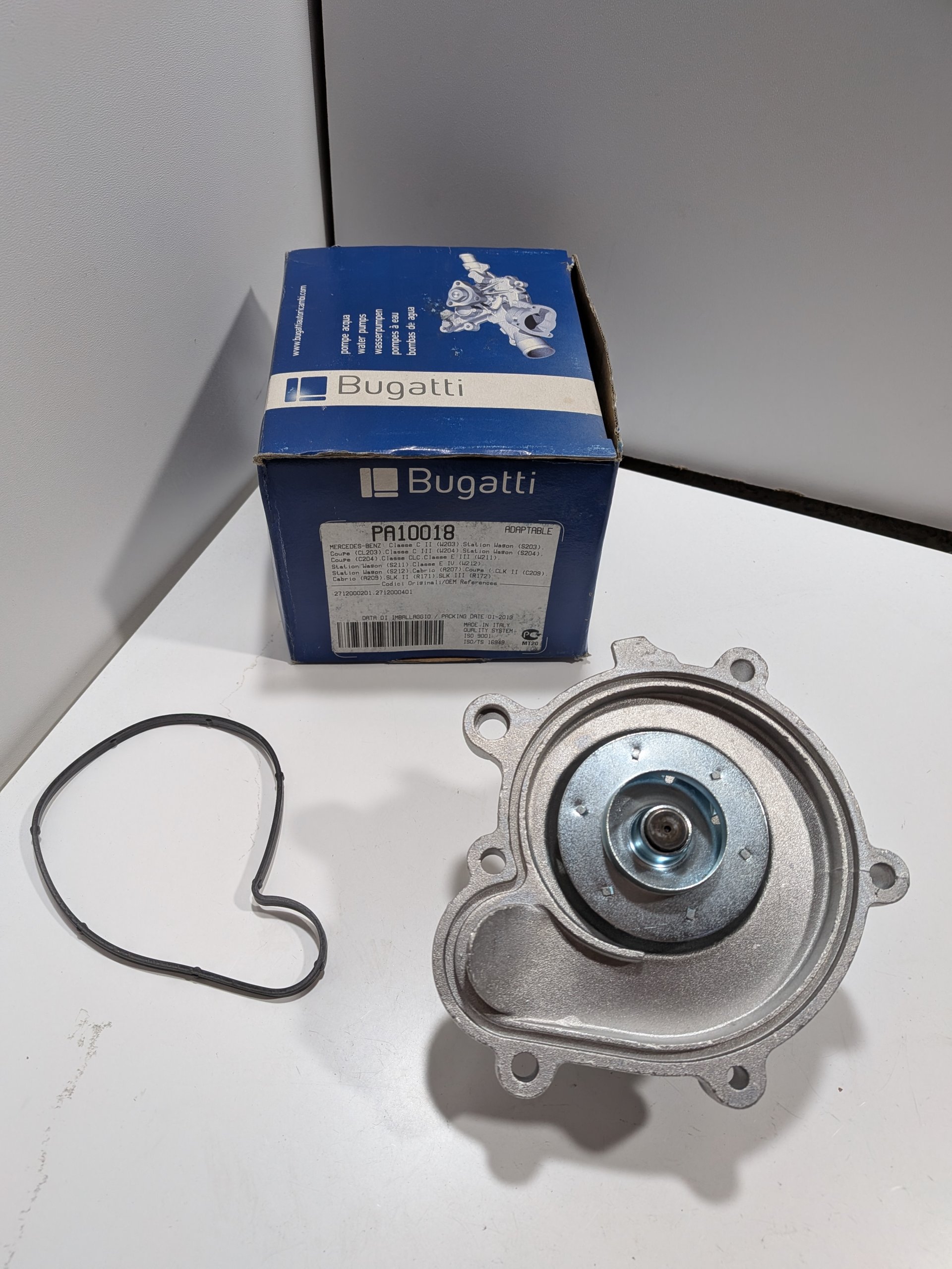 Pompe à eau Mercedes W203 W204 180 200 230 Kompressor W211 200 Kompressor SLK Arrivages Auto Pieces