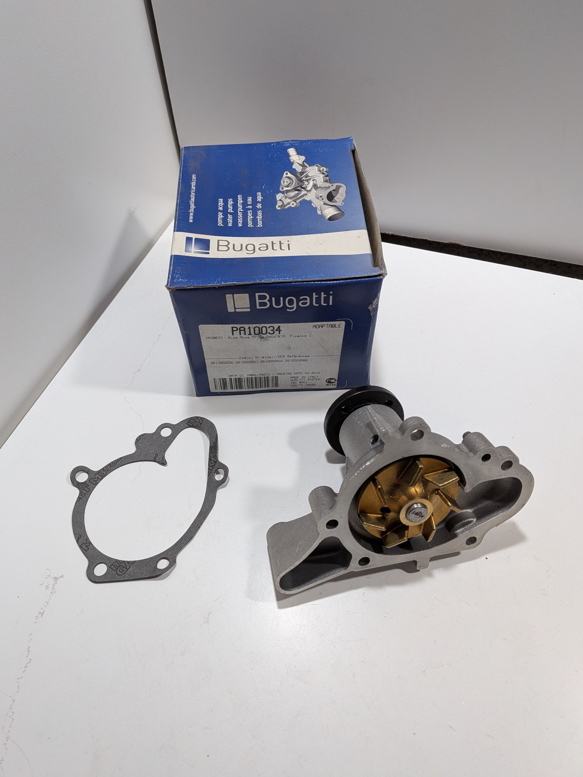 Pompe à eau Hyundai ATOS 1.0i 1.1 Getz 1.1 Neuf Bugatti Arrivages Auto Pieces