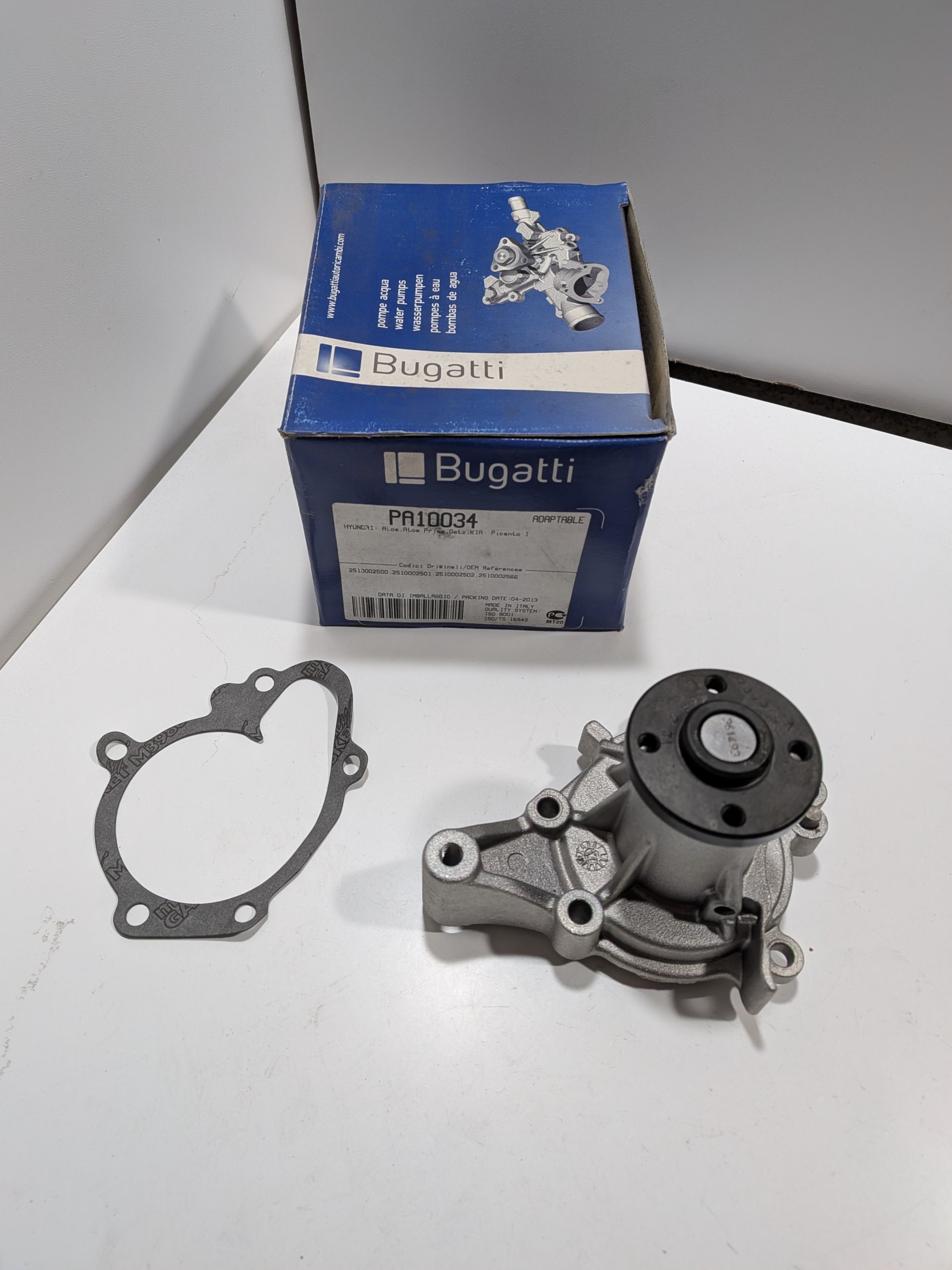 Pompe à eau Hyundai ATOS 1.0i 1.1 Getz 1.1 Neuf Bugatti Arrivages Auto Pieces
