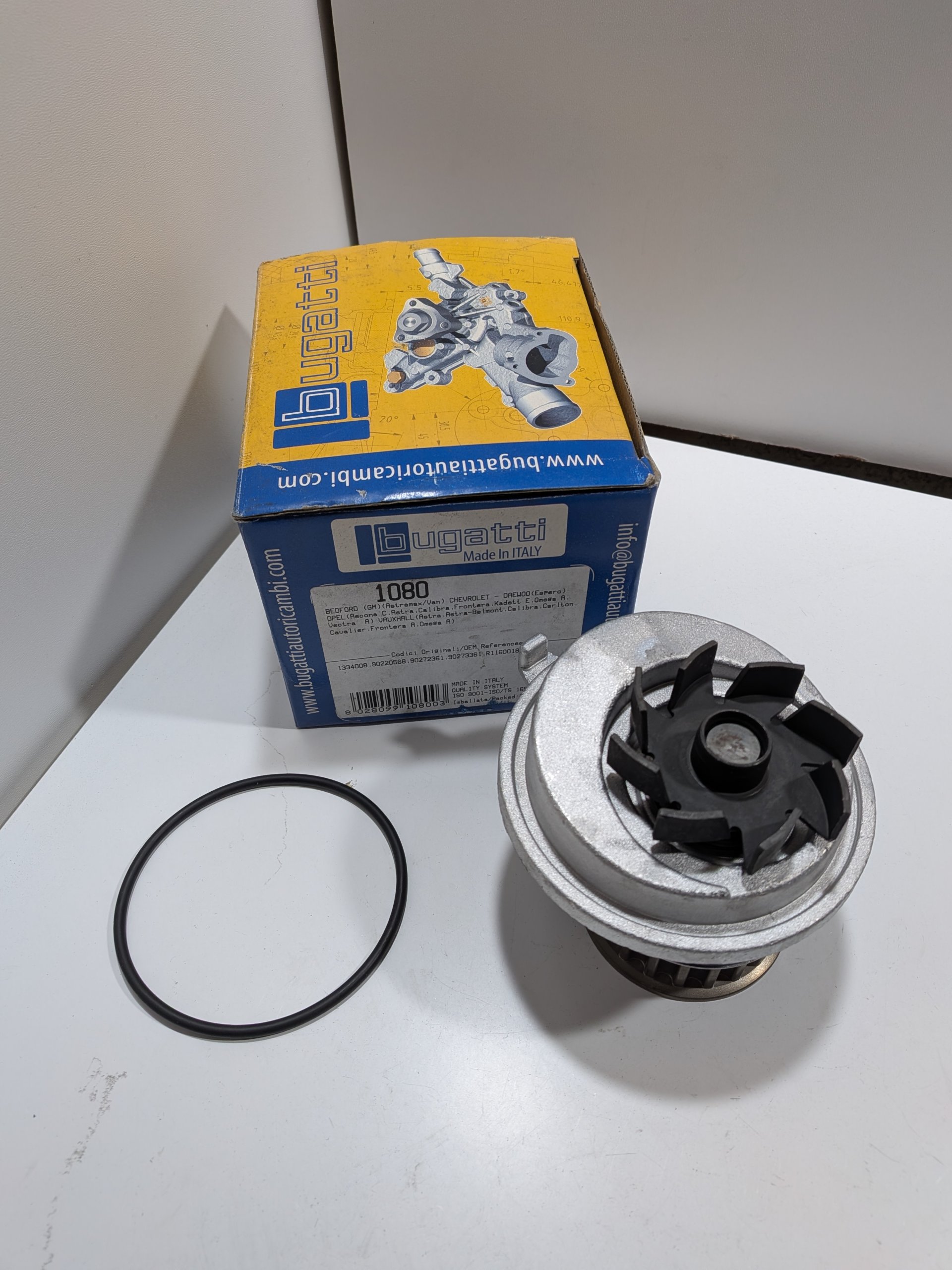 Pompe à eau Opel Ascona C 1.6 1.8 2.0i Astra F 1.8i 2.0i Calibra A 2.0i Frontera A 2.0i Arrivages Auto Pieces