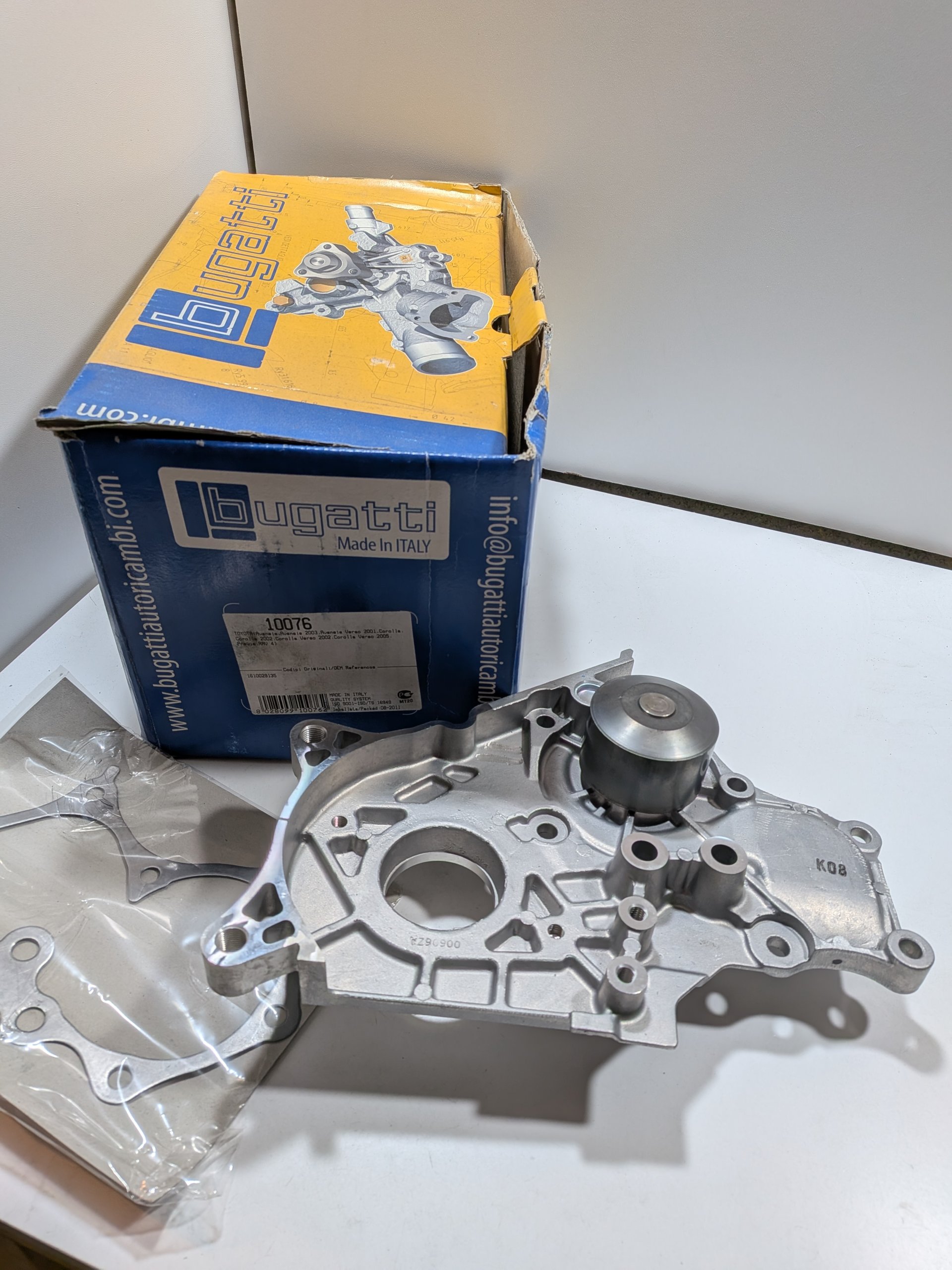 Pompe à eau Toyota 2.0 D-4D Avensis T22 Corolla E11 E12 RAV 4 II Arrivages Auto Pieces