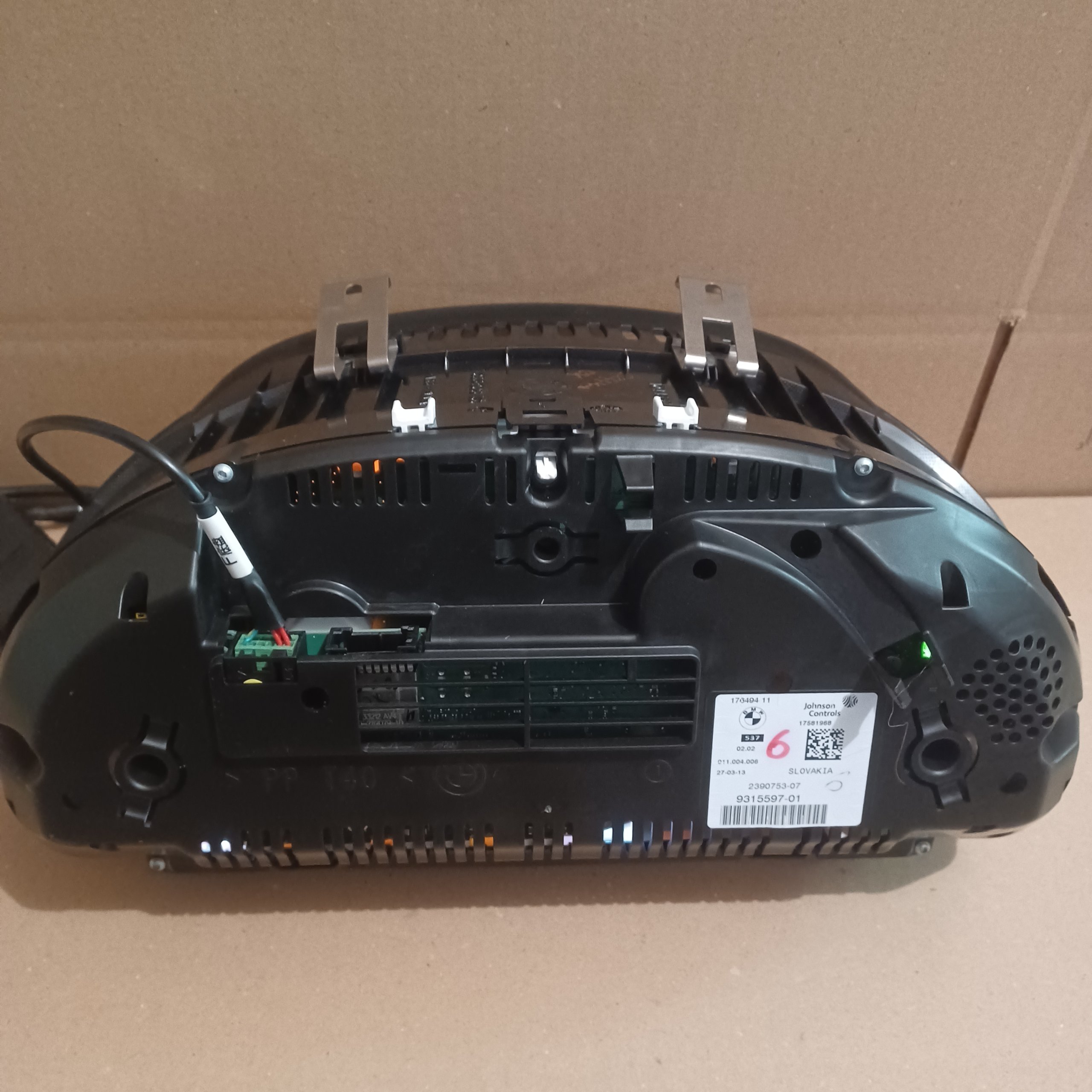 Compteur Origine BMW johnson Controls 176494-11 17581968 2390753-07 9315597-01 Arrivages Auto Pieces