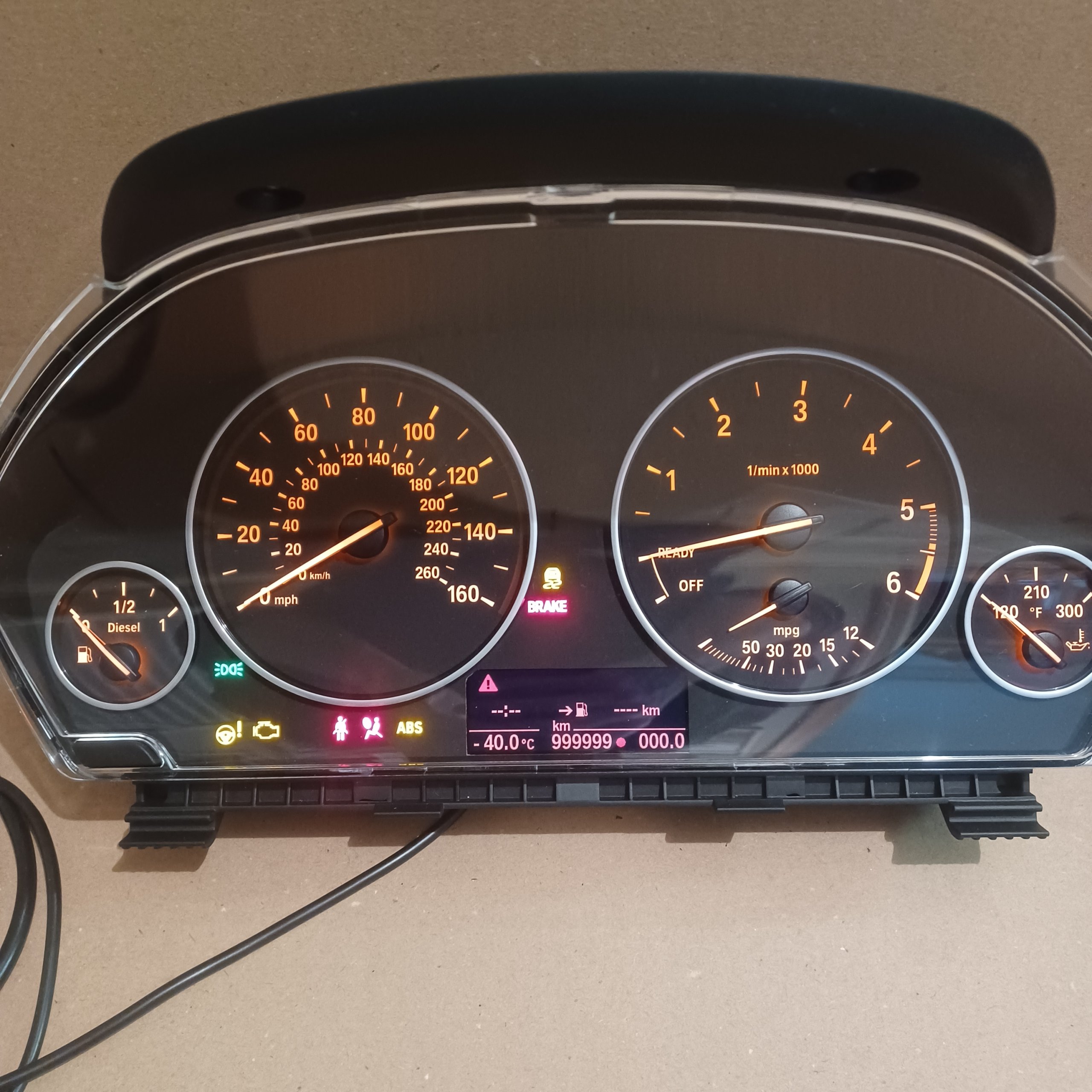 Compteur Origine BMW Johnson Controls 62109268077 176494-11 2103081-11 9232893 Arrivages Auto Pieces