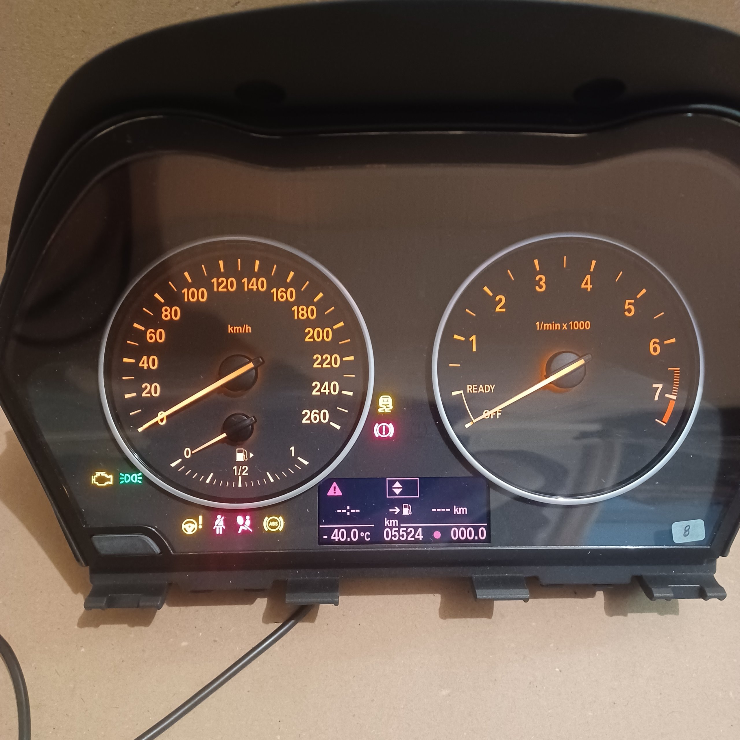 Compteur Origine BMW Johnson Controls 62109251809 176494-11 2220198-4 9232891 Arrivages Auto Pieces