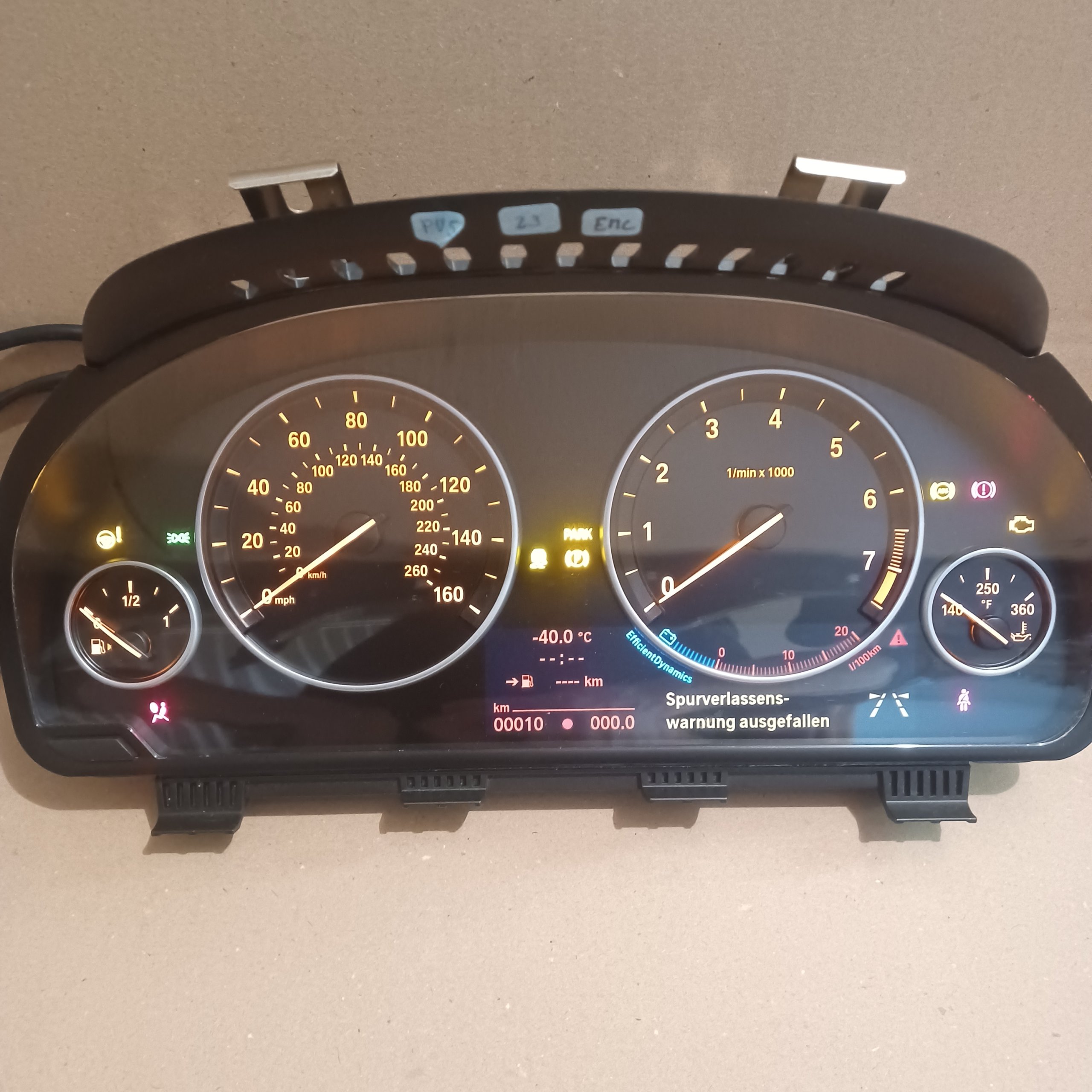 Compteur Origine BMW Johnson Controls 176494-11 17581791 2390784-07 9315598-01 Arrivages Auto Pieces