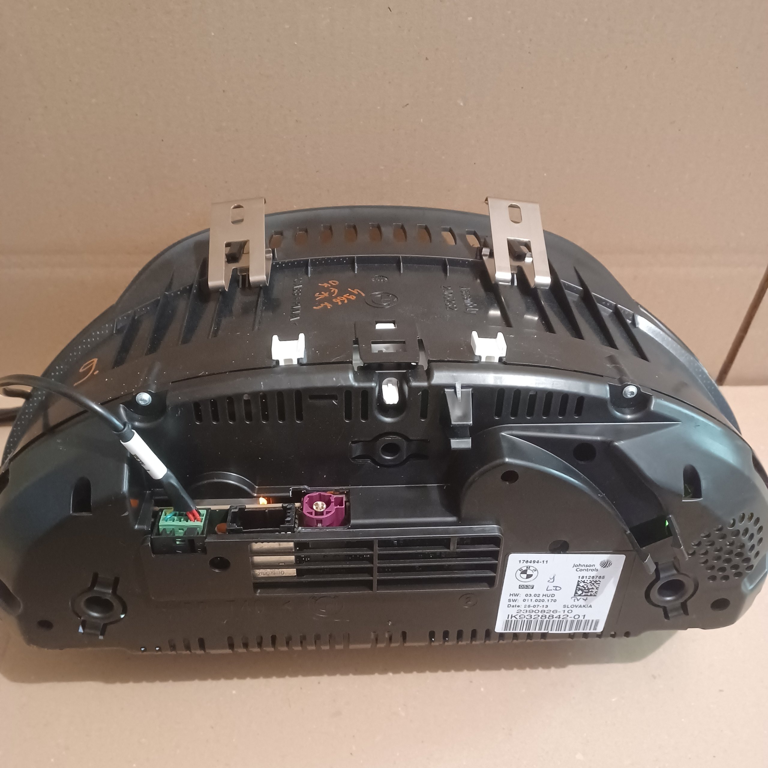 Compteur Origine BMW Johnson Controls 176494-11 18126765 2390826-10 IK9328842-01 Arrivages Auto Pieces