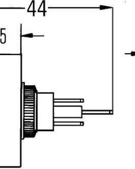 Interrupteur 10A 12V Universel Bateau Camion Camping Car Van aménagé Neuf Hella Arrivages Auto Pieces