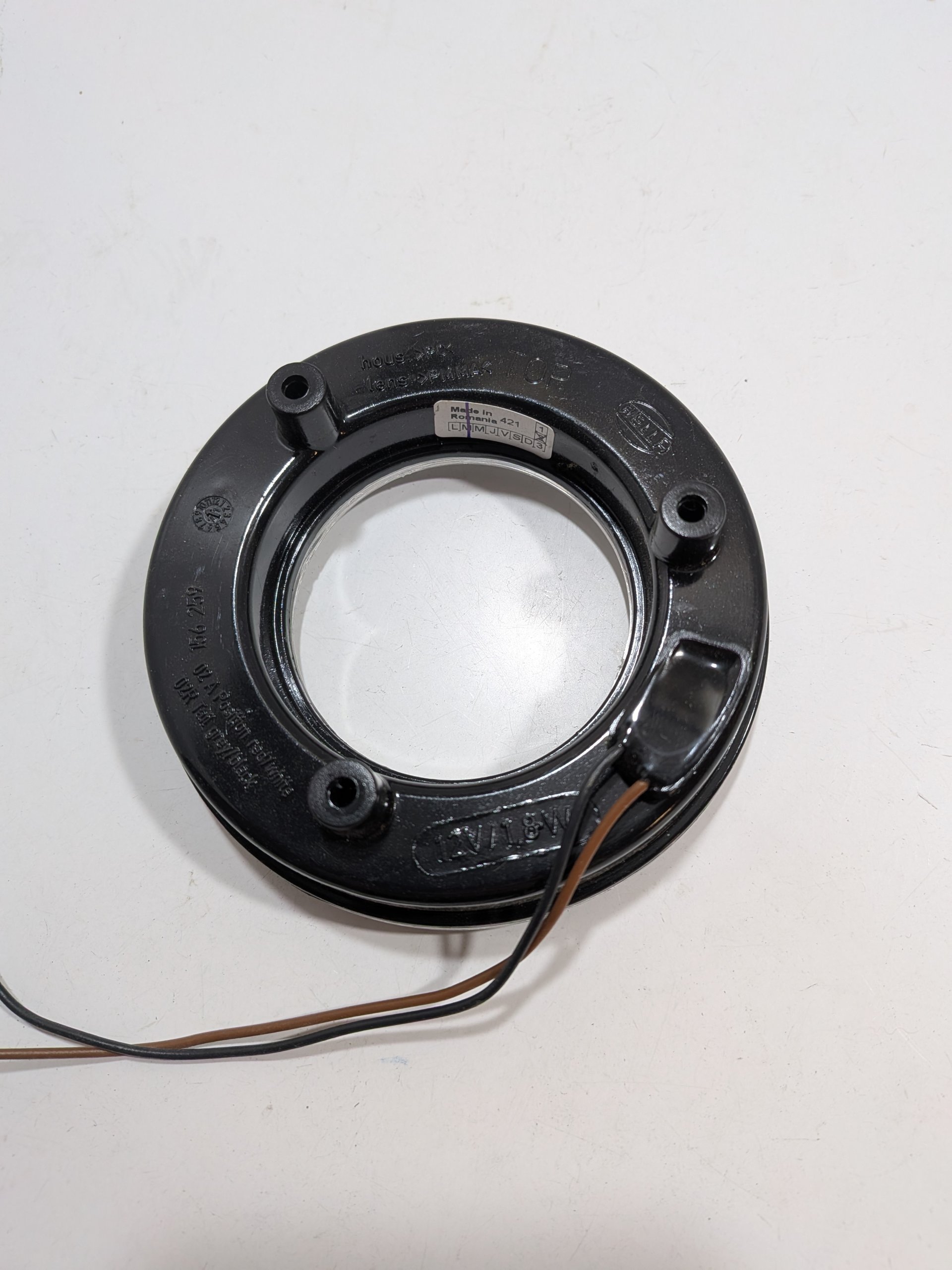 D (1054)-1 Feu de position arrière LED 12v Diam 98/55mm Camping car Arrivages Auto Pieces