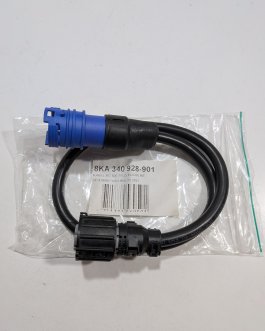 Cable Feux Hella EasyConn 7 voies bleu 8KA 340 928-901 poids lourd Arrivages Auto Pieces