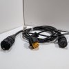 Cable Feux Hella EasyConn 1×7 jaune 2×15 noir 8KA 340 856-29 poids lourd Arrivages Auto Pieces