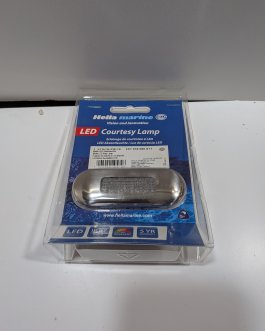 Lampe intérieur Hella Marine LED blanche et chrome Voilier, bateau, plaisance Arrivages Auto Pieces