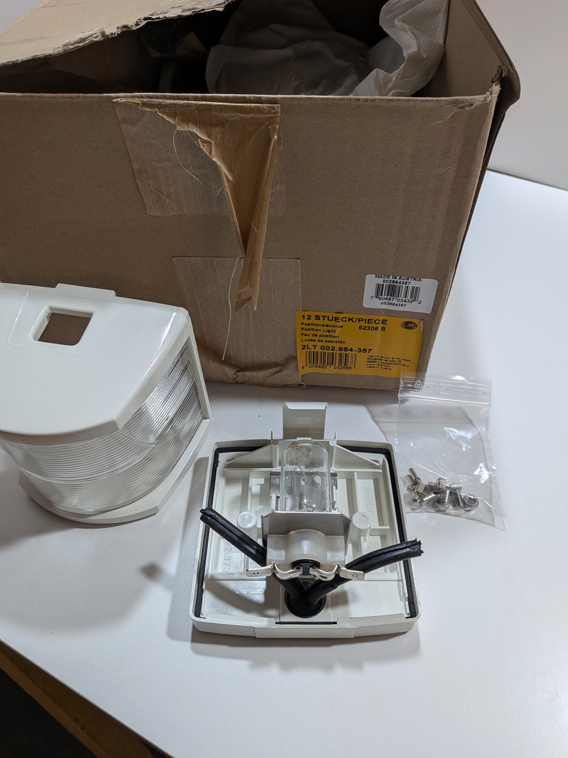 Feu position Hella Marine Voilier bateau plaisance Neuf Hella Arrivages Auto Pieces