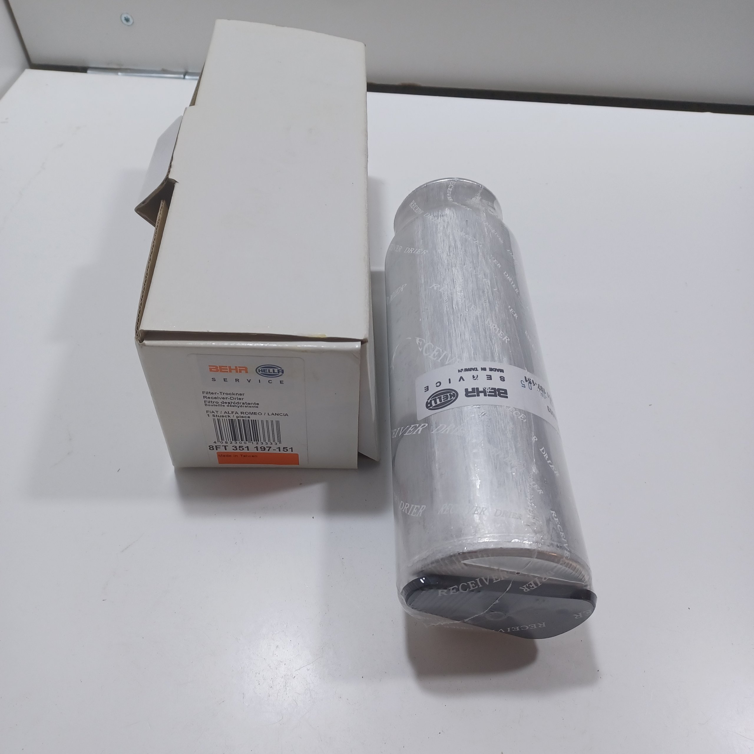 bouteille filtrante déshydratante Alfa 145 146 147 156 166 GTV spider Fiat Barchetta Arrivages Auto Pieces
