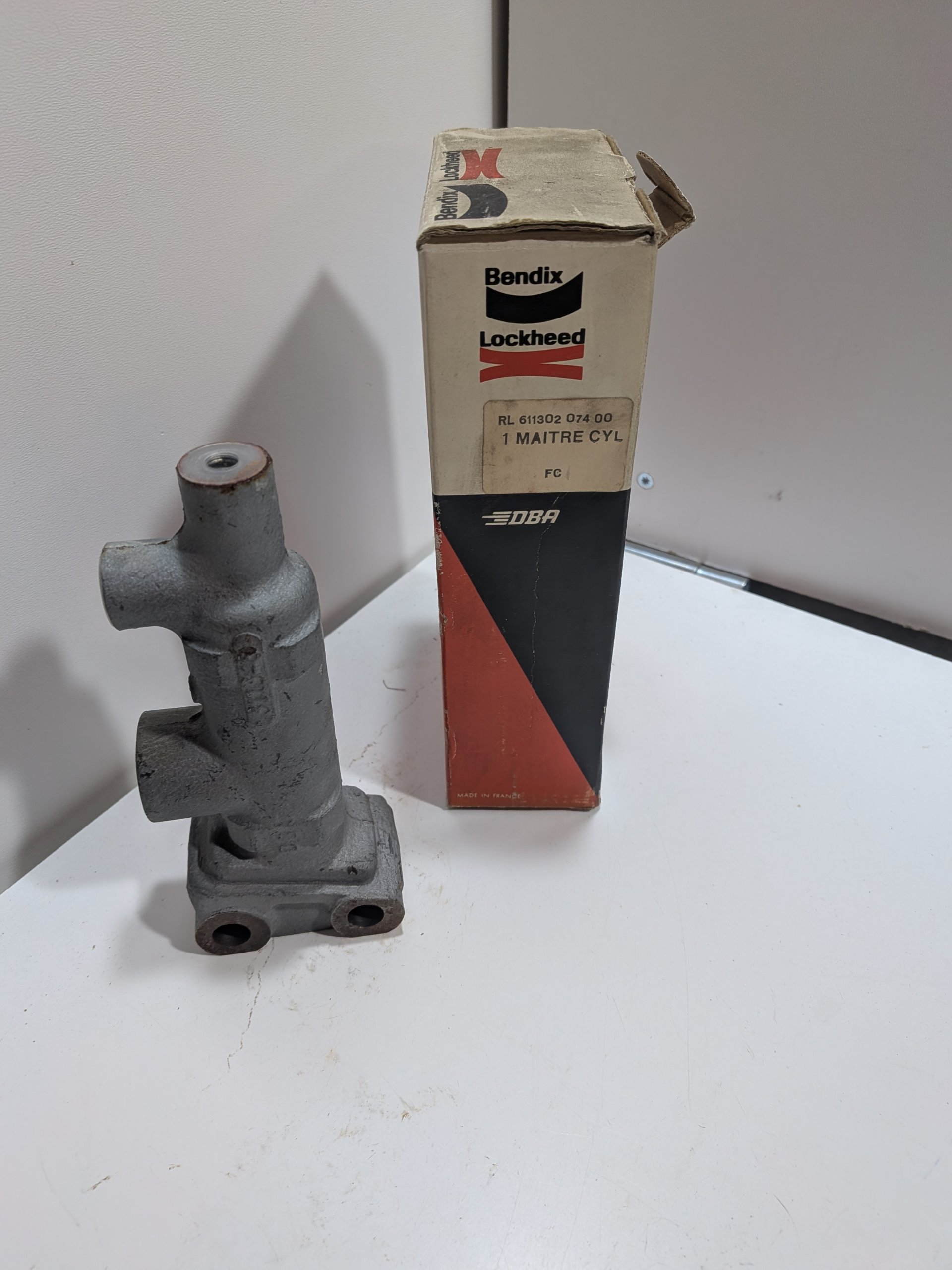 Maitre cylindre Citroen 2CV AK Dyane 68-69 20,6mm Neuf Bendix 111302B NOS Arrivages Auto Pieces