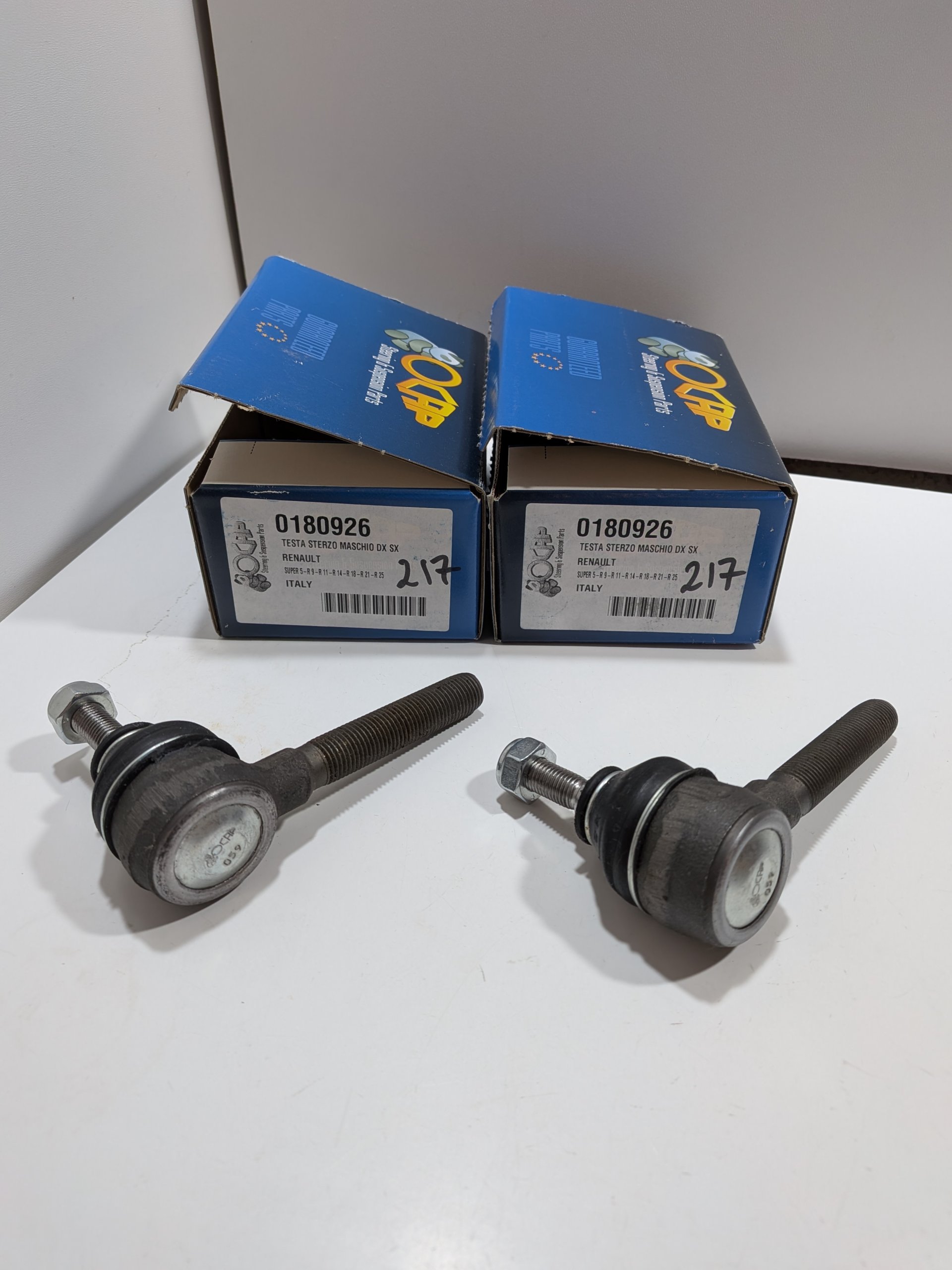 I (1)-1 x2 Rotules direction Renault R9 R11 R14 R18 R20 R21 R25 R30 Espace I II Express Fuego Super 5 Arrivages Auto Pieces