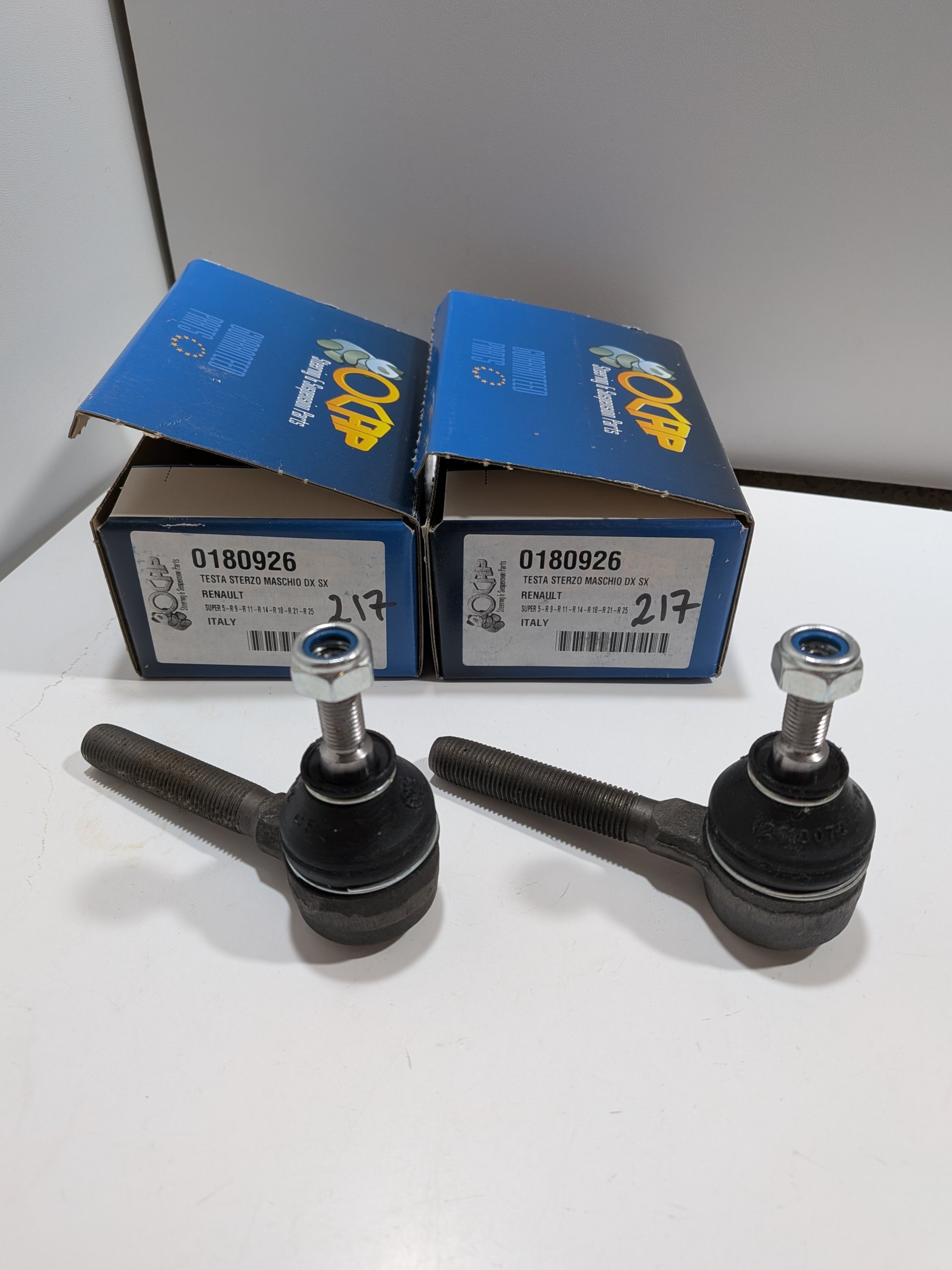 I (1) x2 Rotules direction Renault R9 R11 R14 R18 R20 R21 R25 R30 Espace I II Express Fuego Super 5 Arrivages Auto Pieces