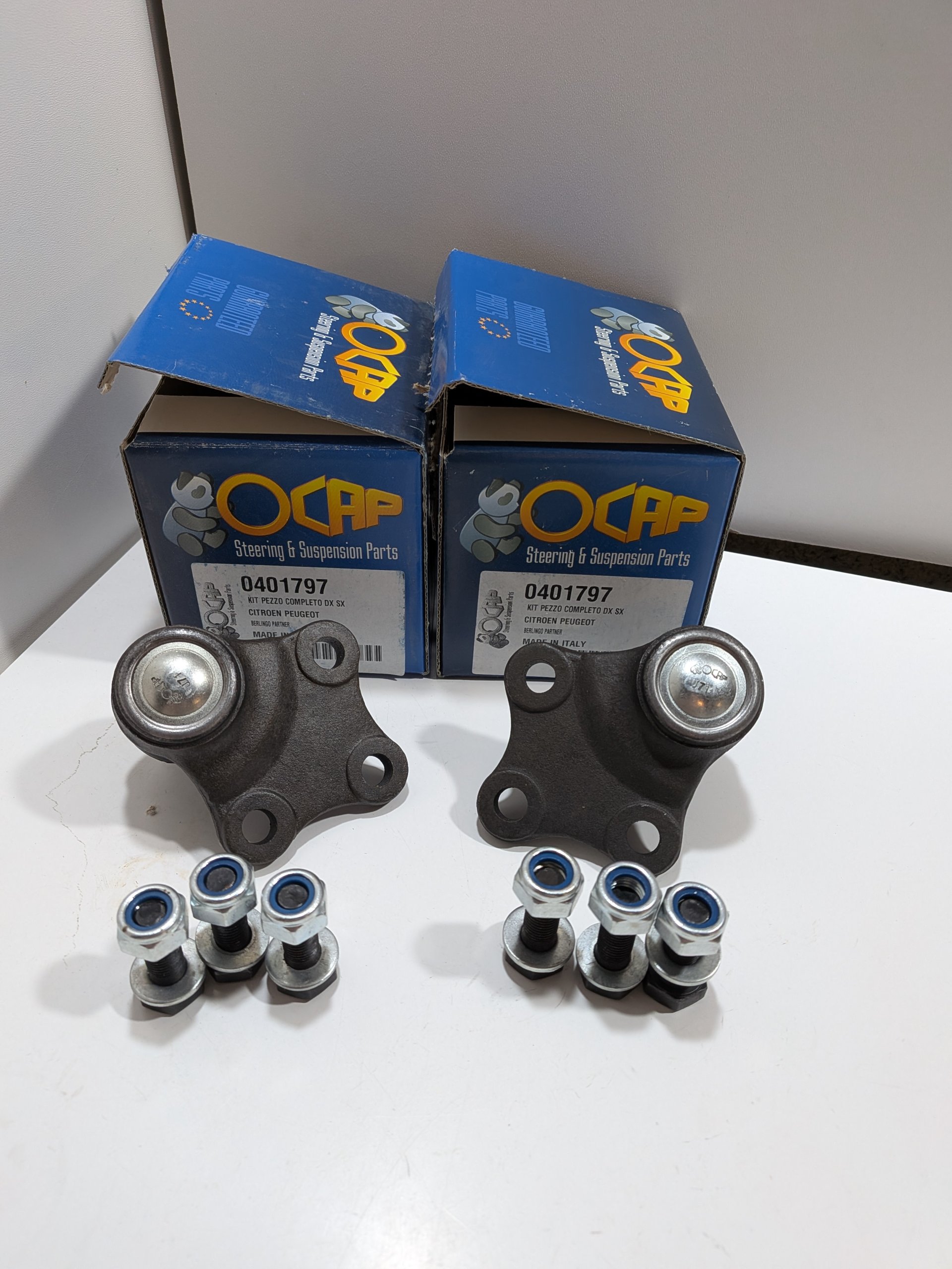x2 Rotules suspension inférieures !! Axe 18mm !! Citroen Berlingo I Xsara Peugeot Partner I Arrivages Auto Pieces