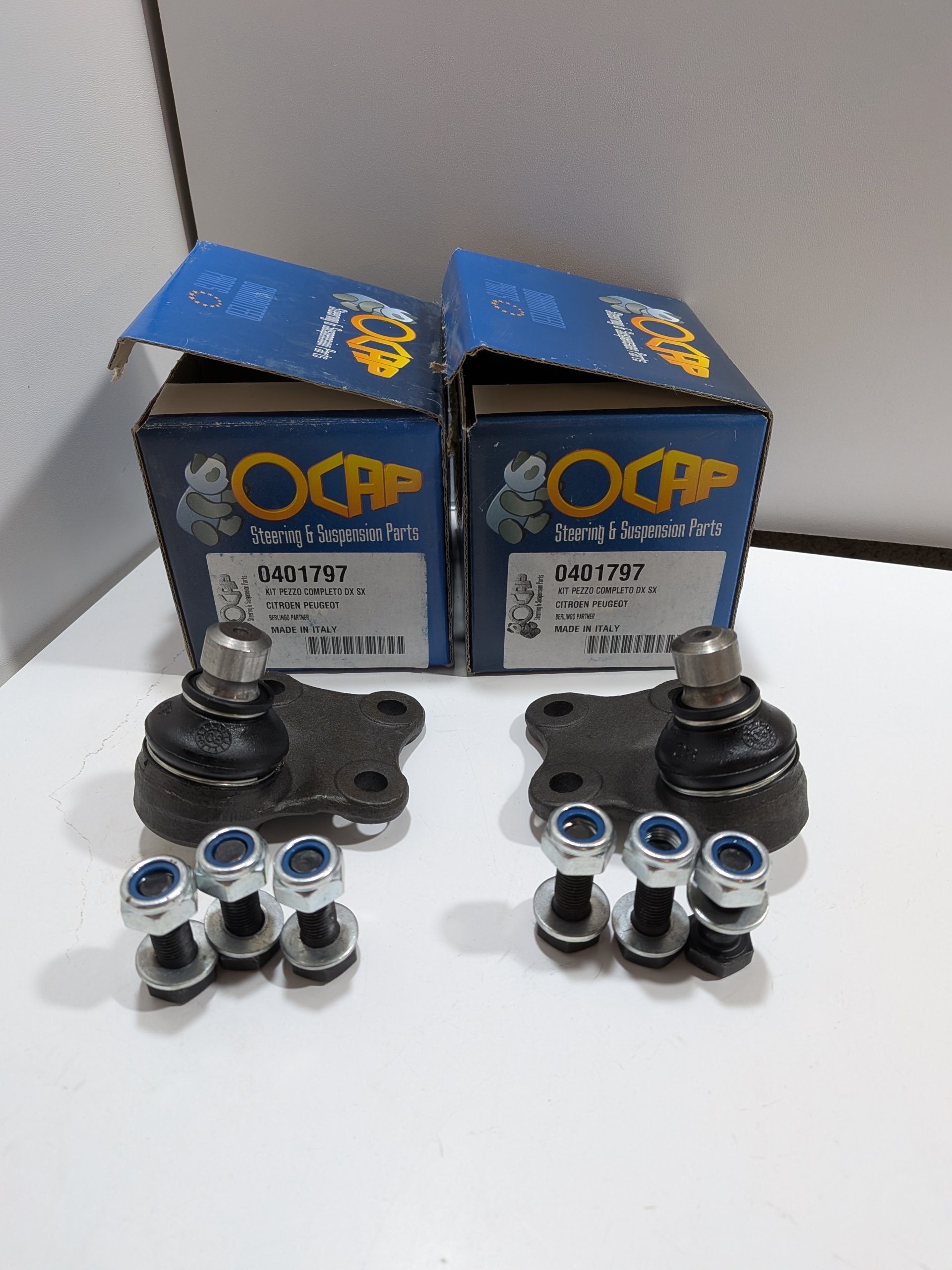 x2 Rotules suspension inférieures !! Axe 18mm !! Citroen Berlingo I Xsara Peugeot Partner I Arrivages Auto Pieces