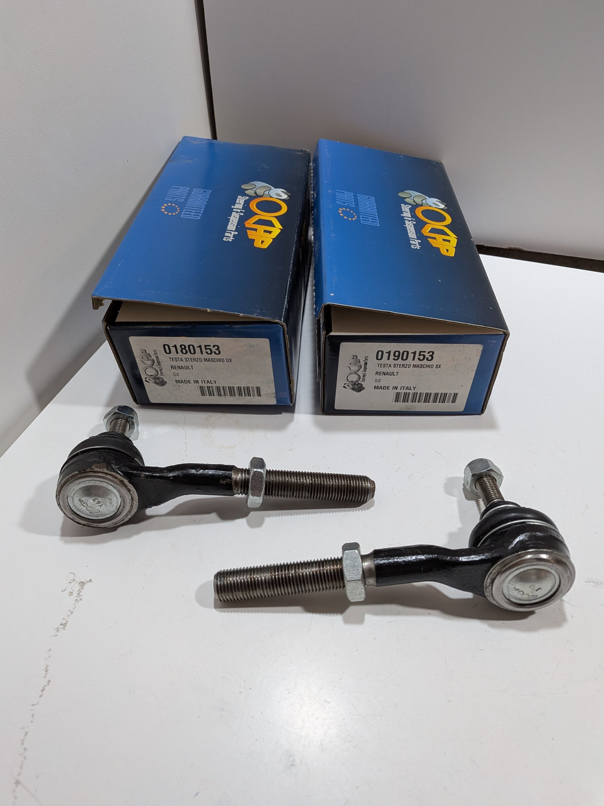 x2 Rotules direction Renault Clio I 1.1 1.2 1.4 1.8 1.9D Wiliams Neuf Ocap Arrivages Auto Pieces