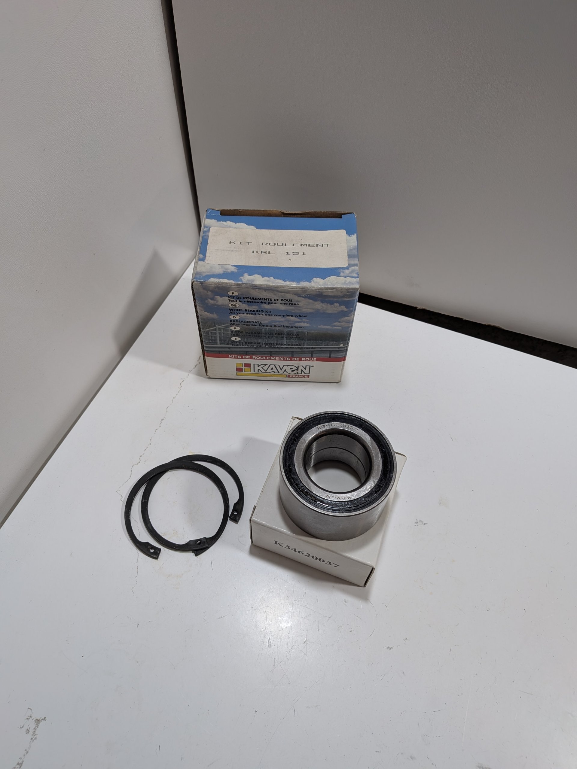 Kit de roulements de roue arrière Audi 80 B1 B2 B3 B4 90 B2 B3 100 C1 Neuf Kaven Arrivages Auto Pieces