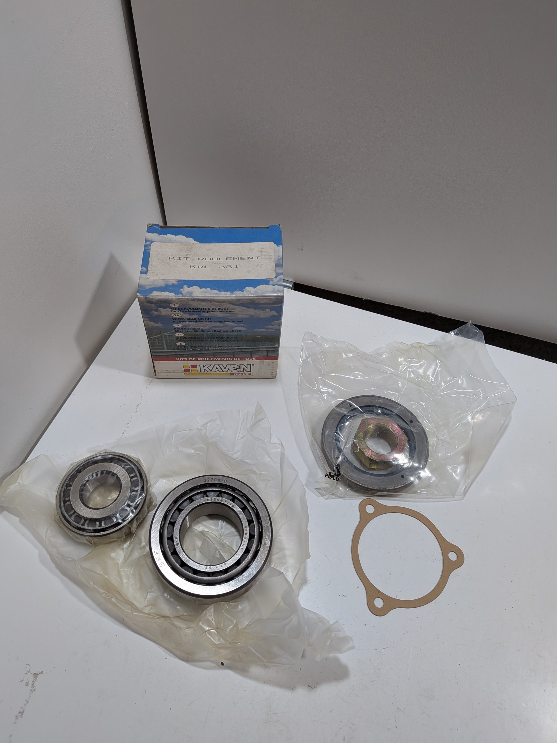 Kit de roulements de roue avant 81-97 Arrivages Auto Pieces